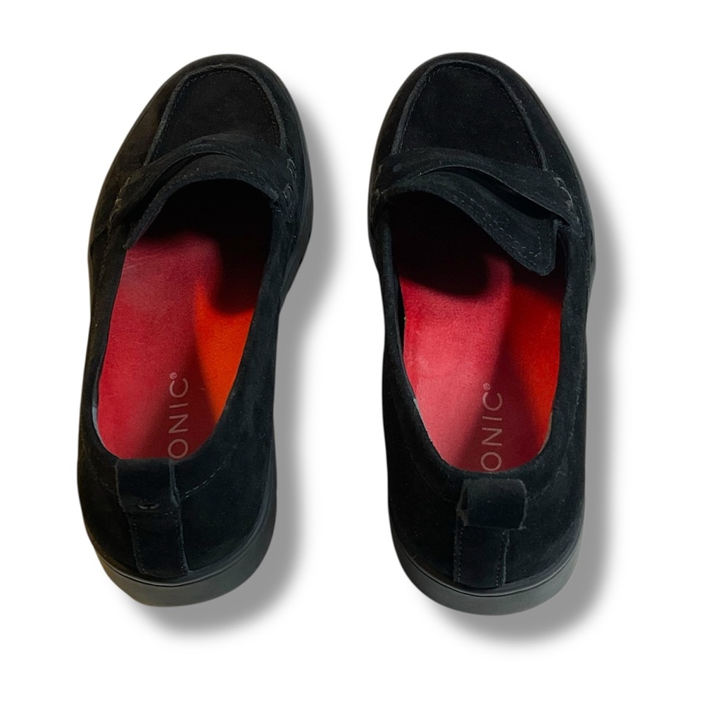 Vionic Uptown Suede Rounded Toe Penny Loafers - image 5